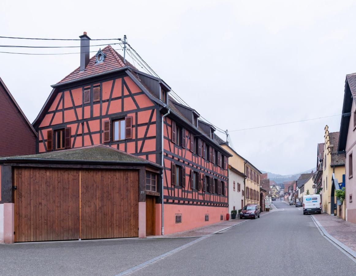 A L'Oree Des Vignes, Gite Classe 3 Etoiles Au Centre De La Route Des Vins D'Alsace Orschwiller Dış mekan fotoğraf